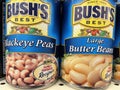 Retail grocery store Bushs canned beans Blackeye peas