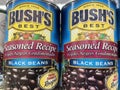 Retail grocery store Bushs canned seasoned beans