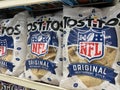 Retail grocery store Tostitos gameday edition side view Royalty Free Stock Photo