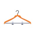 retail hanger clothes cartoon vector illustration