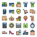 Retail icons pack