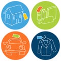 Retail Purchase Icons