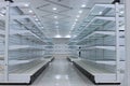 RETAIL RACKING SYSTEM Royalty Free Stock Photo