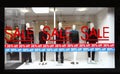 Retail shop window sale sign