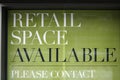 Retail space available