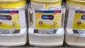 Retail store Baby formula shortage empty shelves Abbott Recall Enfamil shelf feeder
