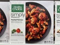 Retail store Healthy Choice frozen dinner front view