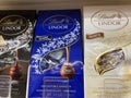 Retail store products Lindt Lindor candy Royalty Free Stock Photo