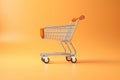 Retail supermarket purchase store concept sale consumption shopping buy cart commerce