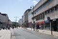 Retailers on the High Street in Cheltenham, Gloucestershire, United Kingdom