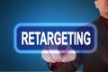 Retargeting. Business Marketing Words Typography Concept Royalty Free Stock Photo