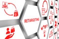 RETARGETING concept cell background