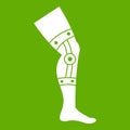 Retentive bandage icon green