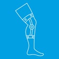 Retentive bandage icon, outline style