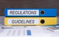 Text regulations and guidelines