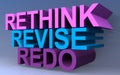 Rethink revise redo