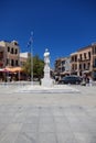 Rethymno, Crete, Greece - Monument to the Unknown Soldier Agnos Royalty Free Stock Photo