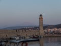 Rethymno, Greece - August 6, 2016: The Egyptian lighthouse in