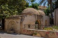 Rethymno, Greece - August 1, 2016: Kara Musa Pasha Mosque.