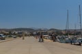 Rethymno, Greece - August 1, 2016: The Port.