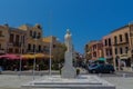 Rethymno, Greece - August 1, 2016: The Statue of the Unknown S