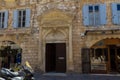 Rethymno, Greece. July 26. 2016: Medieval archway portal.