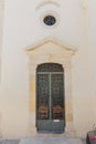 Rethymno, Greece. July 26. 2016: Medieval archway portal.
