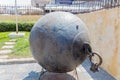 Rethymno, Greece - July 30, 2016: Old Naval mine.