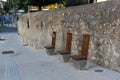 Rethymno, Greece - July 28, 2016: Panoramiv view to Rethymno