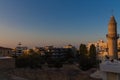 Rethymno, Greece - July 28, 2016: Panoramiv view to Rethymno