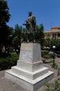 Rethymno, Greece. July 28, 2016: Statue of Kostis Giampoudakis