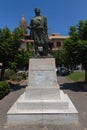 Rethymno, Greece. July 28, 2016: Statue of Kostis Giampoudakis