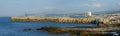 Rethymno, Greece, September 30 2018 Panoramic view of the new harbor