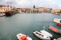 Rethymno Harbour Royalty Free Stock Photo