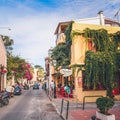 Rethymno town in Crete island, Greek island Royalty Free Stock Photo