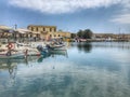 Rethymnon Venetian harbour reflections