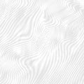 Reticulated texture of lines and moire effect. Linear background with stabilized filling of intersecting white lines. Vector