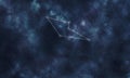 Reticulum Star Constellation, Night Sky Reticle, The Small Net