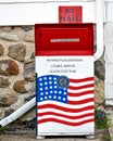 Retired Flag Disposal Mailbox Loomis Martin Legion Post