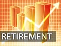 Retirement finances Royalty Free Stock Photo