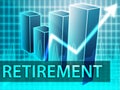 Retirement finances Royalty Free Stock Photo