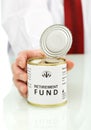 Retirement fund concept Royalty Free Stock Photo