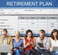 Retirement Plan Wealth Investment Seniority Concept Royalty Free Stock Photo