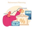 Retirement Planning concept. Royalty Free Stock Photo