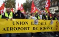 Retirement strike in Paris