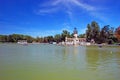 Retiro Pond in Madrid, Spain