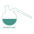 Retort Flask Laboratory Glassware