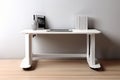 retractable desk a desk that retracts into a compact space Royalty Free Stock Photo
