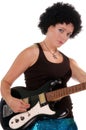 Retro 60's Rock Girl 4 Royalty Free Stock Photo