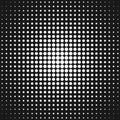 Retro abstract halftone circle pattern background from dots Royalty Free Stock Photo